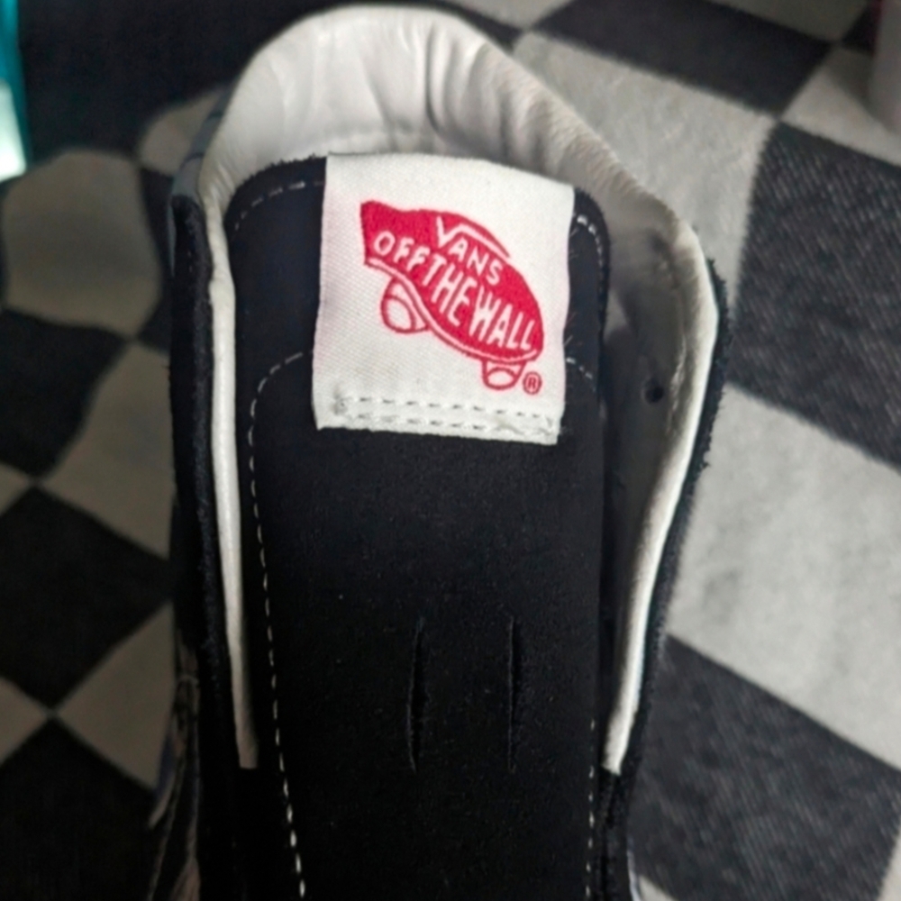 VANS SK8-HI Black MOCA FRANCES STARK Women 8.5 VNOA5KRHA55 072025 - Picture 3 of 10